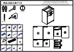 Предварительный просмотр 3 страницы Black & White Style Malaga 240 Assembly Instructions Manual