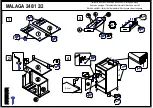 Предварительный просмотр 4 страницы Black & White Style Malaga 240 Assembly Instructions Manual