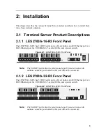 Preview for 9 page of Black Box 16-Port Rackmount 10/100 Installation Manual