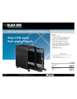 Preview for 1 page of Black Box 26681 Specification Sheet