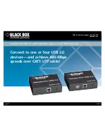 Предварительный просмотр 1 страницы Black Box 26715 Datasheet