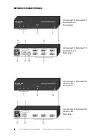 Предварительный просмотр 8 страницы Black Box 3-Channel DVI Extender Installation And Operation Manual