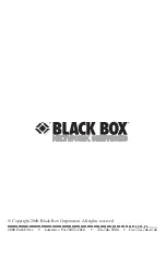 Предварительный просмотр 1 страницы Black Box 40418 User Manual