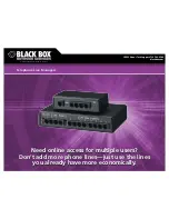 Black Box 40426 Specifications preview