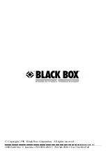 Black Box 5 Manual preview