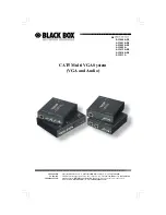 Black Box AC1000A-R3 User Manual предпросмотр