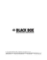 Предварительный просмотр 31 страницы Black Box AC1003A User Manual