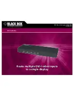 Предварительный просмотр 1 страницы Black Box AC1032A-2 Technical Specifications