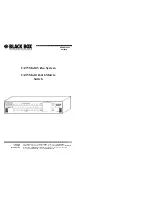 Black Box AC1051A User Manual preview