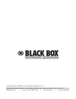 Black Box AC1059A Manual предпросмотр