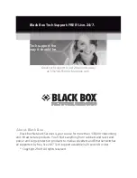 Black Box AC1131A Quick Start Manual предпросмотр