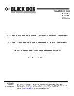 Preview for 1 page of Black Box AC1140A Quick Start Manual