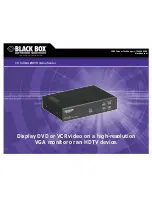 Preview for 1 page of Black Box AC136A Specifications