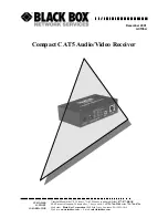 Black Box AC155A User Manual preview