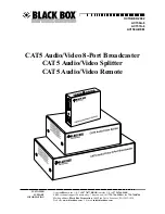 Black Box AC156A-8 User Manual preview