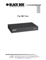 Black Box AC3000A User Manual предпросмотр