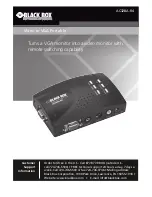 Black Box AC328A-R4 User Manual preview