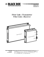 Preview for 1 page of Black Box AC455A-TX-R2 User Manual