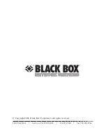 Preview for 22 page of Black Box AC455A-TX-R2 User Manual