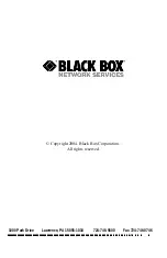 Предварительный просмотр 14 страницы Black Box AC504A Manual