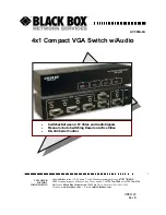 Preview for 1 page of Black Box AC506A-4A Instruction Manual