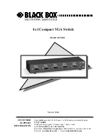 Preview for 1 page of Black Box AC506A Owner'S Manual