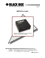 Black Box AC550A User Manual preview