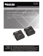 Предварительный просмотр 2 страницы Black Box ACS2004A Manual