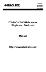 Black Box ACS2028A Manual предпросмотр