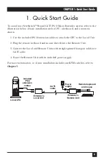 Предварительный просмотр 10 страницы Black Box ACU1007A Manual