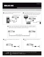 Предварительный просмотр 1 страницы Black Box ACU2500A-R2 Quick Manual