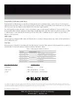 Предварительный просмотр 2 страницы Black Box ACU2500A-R2 Quick Manual