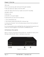 Предварительный просмотр 10 страницы Black Box AVS-HDB-4TX User Manual