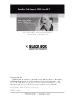 Предварительный просмотр 24 страницы Black Box AVSW-DP2X1 Instruction Manual