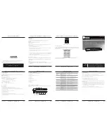 Black Box AVSW-DVI4X1 User Manual preview