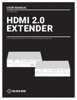 Black Box AVX-HDMI2-HDB User Manual предпросмотр