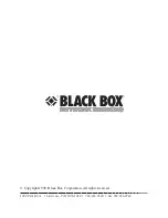 Предварительный просмотр 12 страницы Black Box CL512A-F User Manual