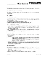 Preview for 11 page of Black Box DESKTOP TELCO User Manual