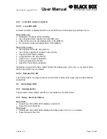 Preview for 21 page of Black Box DESKTOP TELCO User Manual