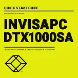 Black Box DTX1000SA-R Quick Start Manual предпросмотр