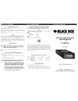 Предварительный просмотр 2 страницы Black Box DVI2VGA Manual