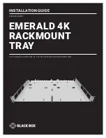 Предварительный просмотр 1 страницы Black Box EMD4000-RMK1 Installation Manual