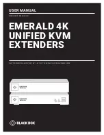 Предварительный просмотр 1 страницы Black Box EMD4000R User Manual