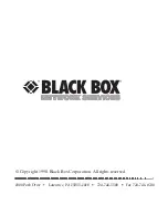 Предварительный просмотр 1 страницы Black Box EQN500-0006 Manual