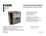 Предварительный просмотр 1 страницы Black Box EVSW-240-100-60 Installation Manual