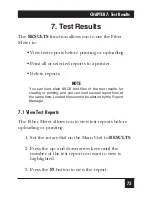 Предварительный просмотр 76 страницы Black Box Fiber Meter Manual