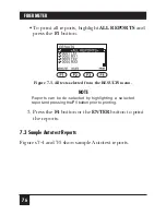 Предварительный просмотр 79 страницы Black Box Fiber Meter Manual