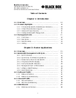 Preview for 4 page of Black Box Firetunnel 30 LRE1030E User Manual