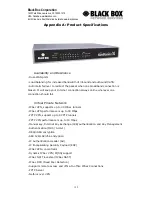 Preview for 122 page of Black Box Firetunnel 30 LRE1030E User Manual