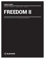 Preview for 1 page of Black Box Freedom II KV0004A-LED User Manual